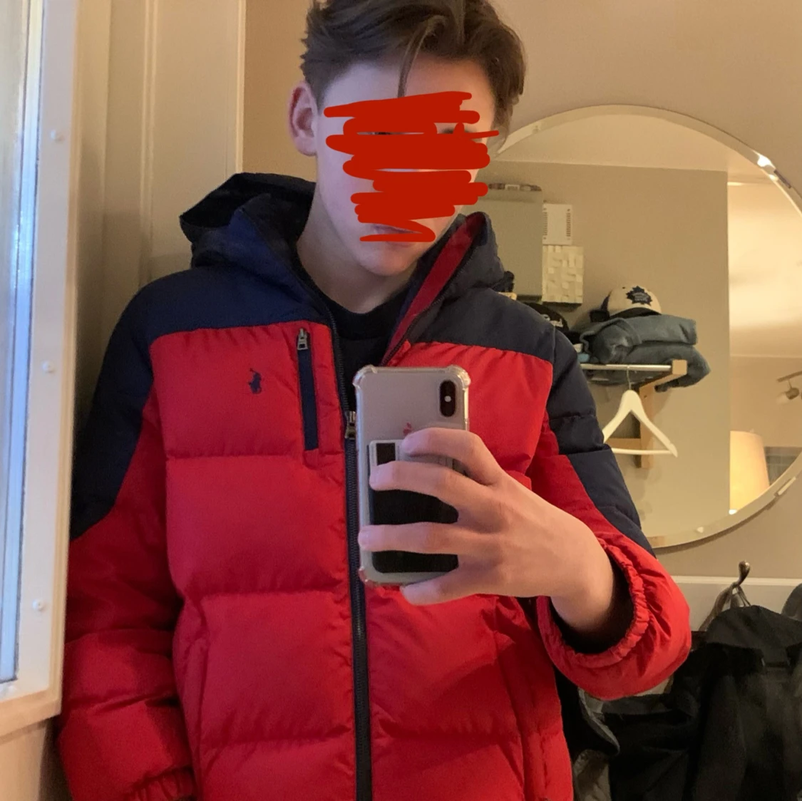 Ralph Lauren Röd Dunjacka - 1