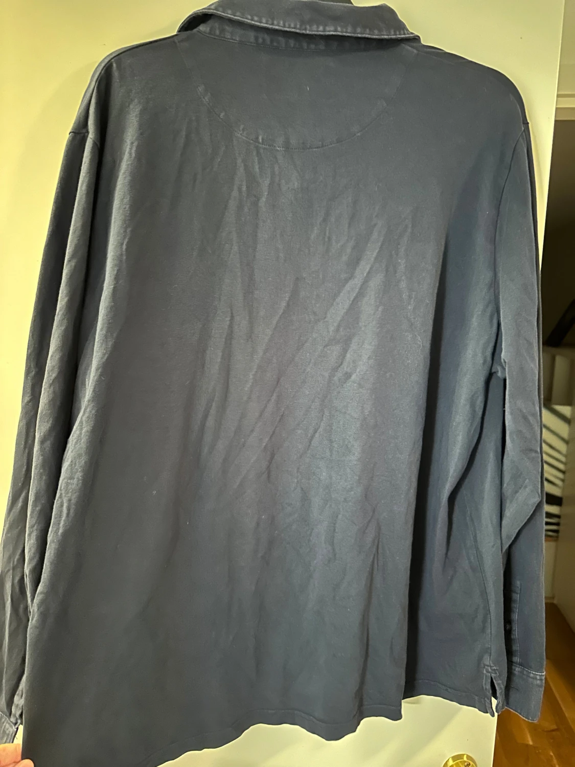 Mörkblå långärmad tröja Lyle & Scott strl: XXL - 6