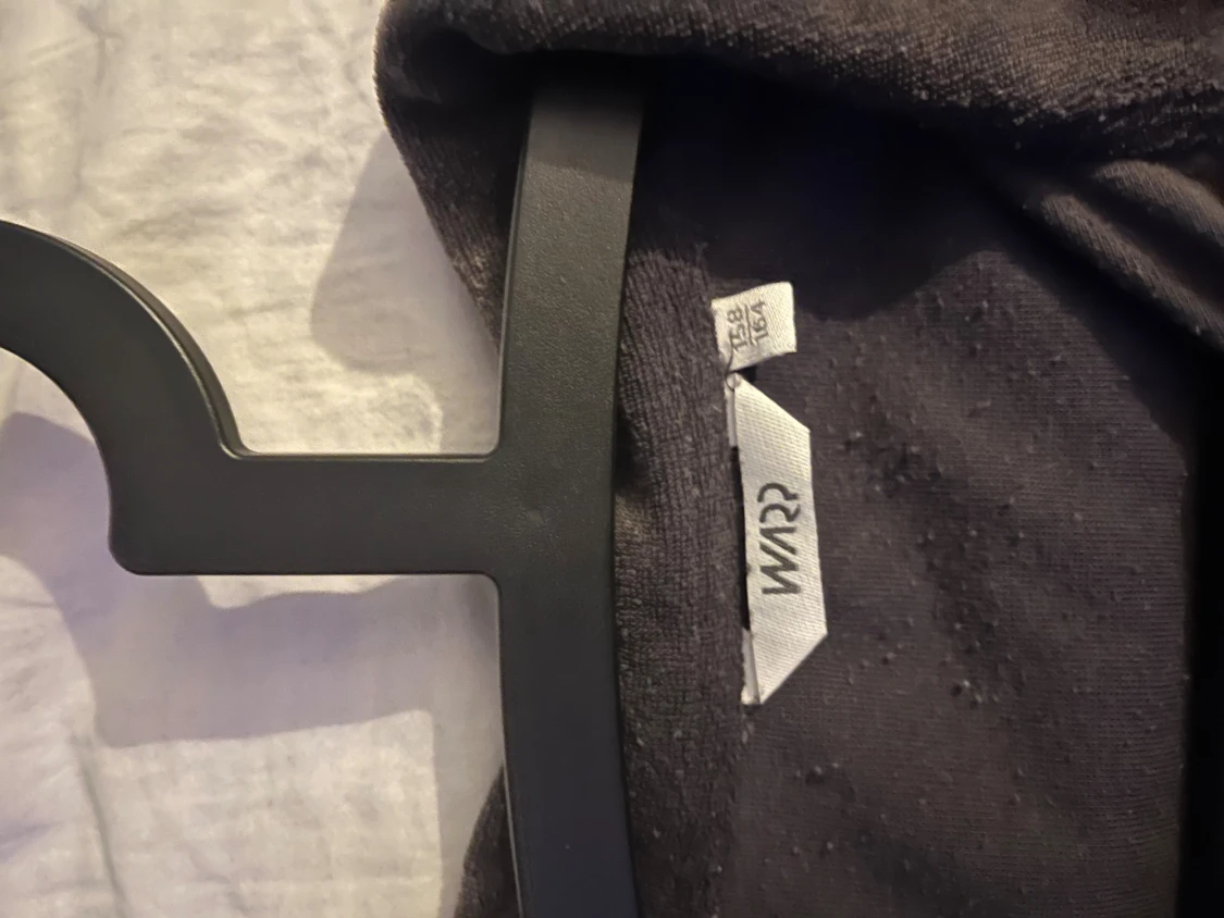 Svart pikétröja från WARP - 1