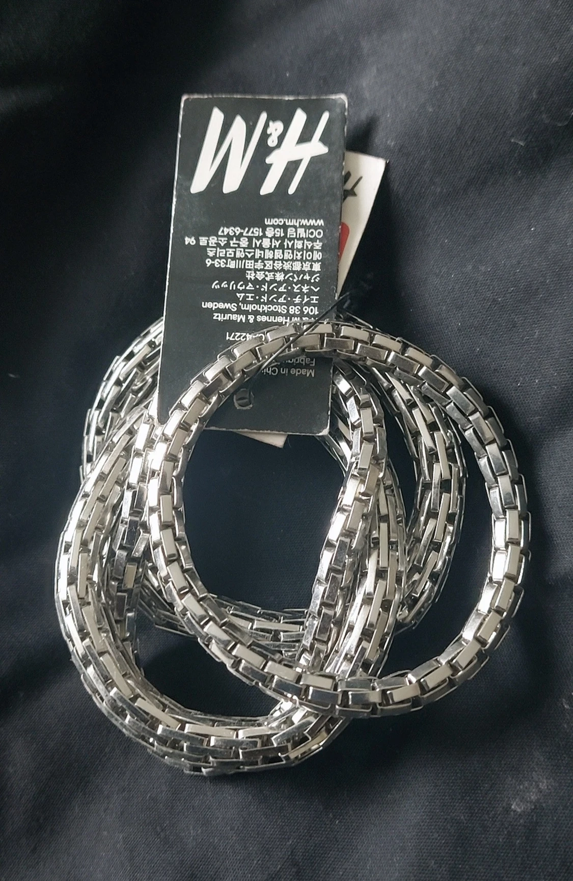 Silverfärgade armband från H&M - 1