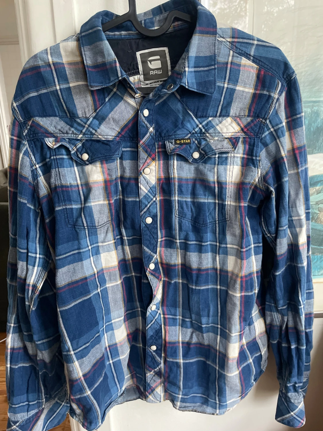 Blårutig skjorta från G-Star RAW - 2