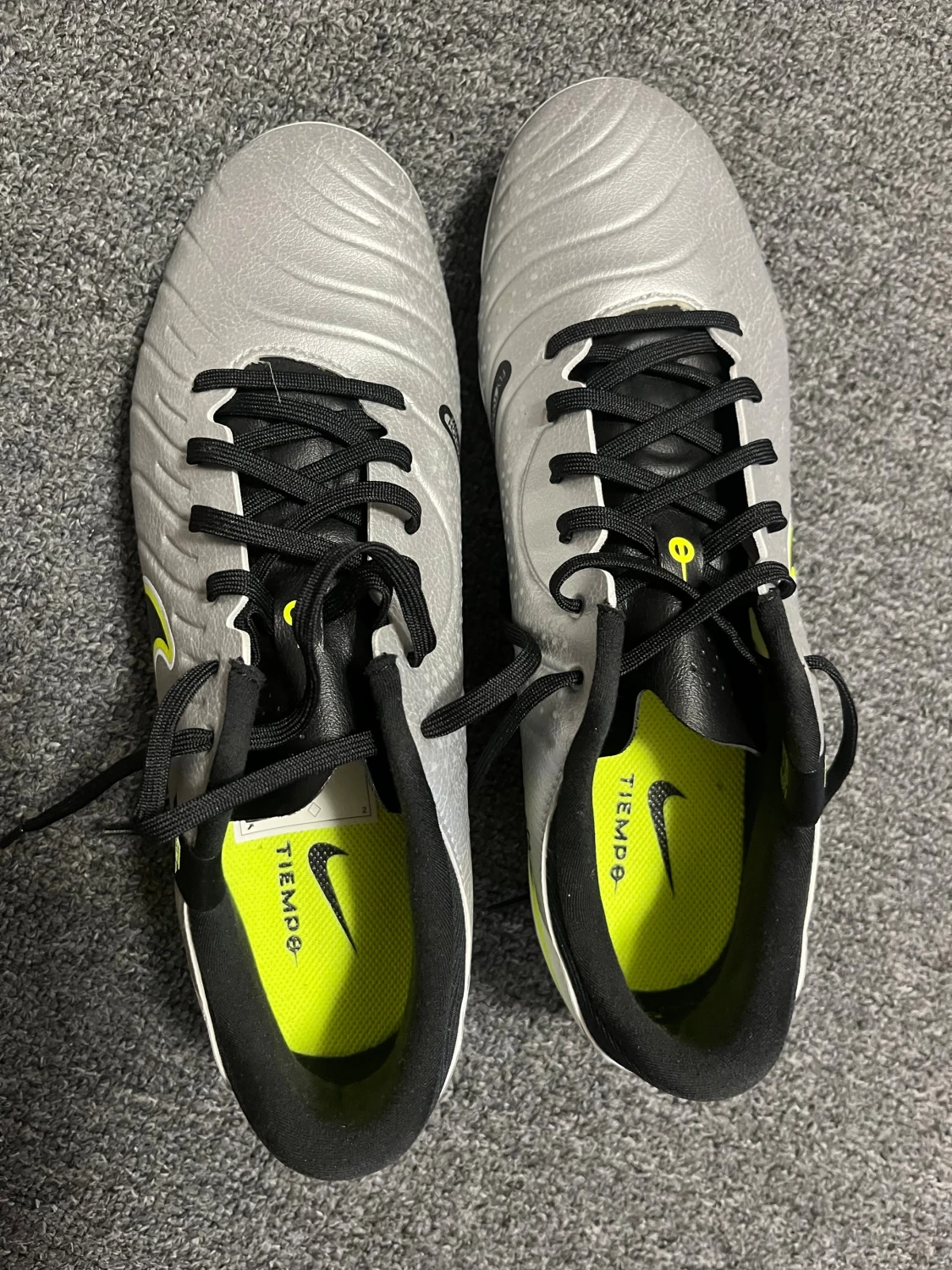 Nike Tiempo grå fotbollsskor - 1
