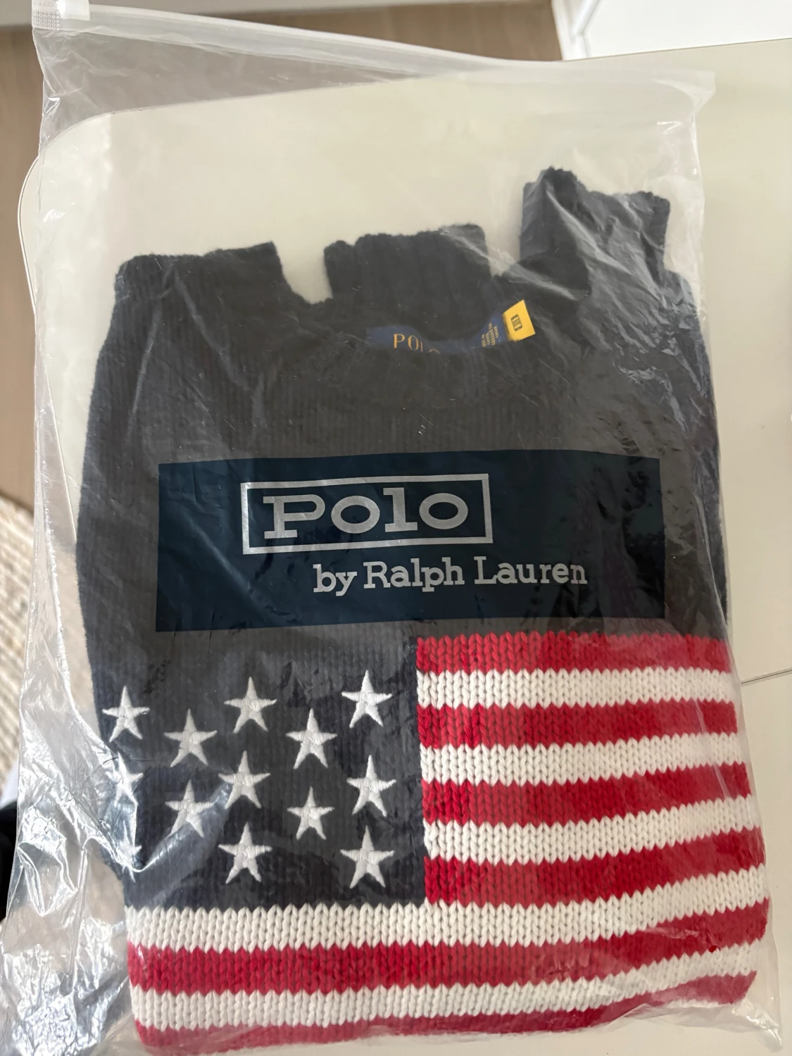 Mörkblå stickad tröja Polo Ralph Lauren - 2