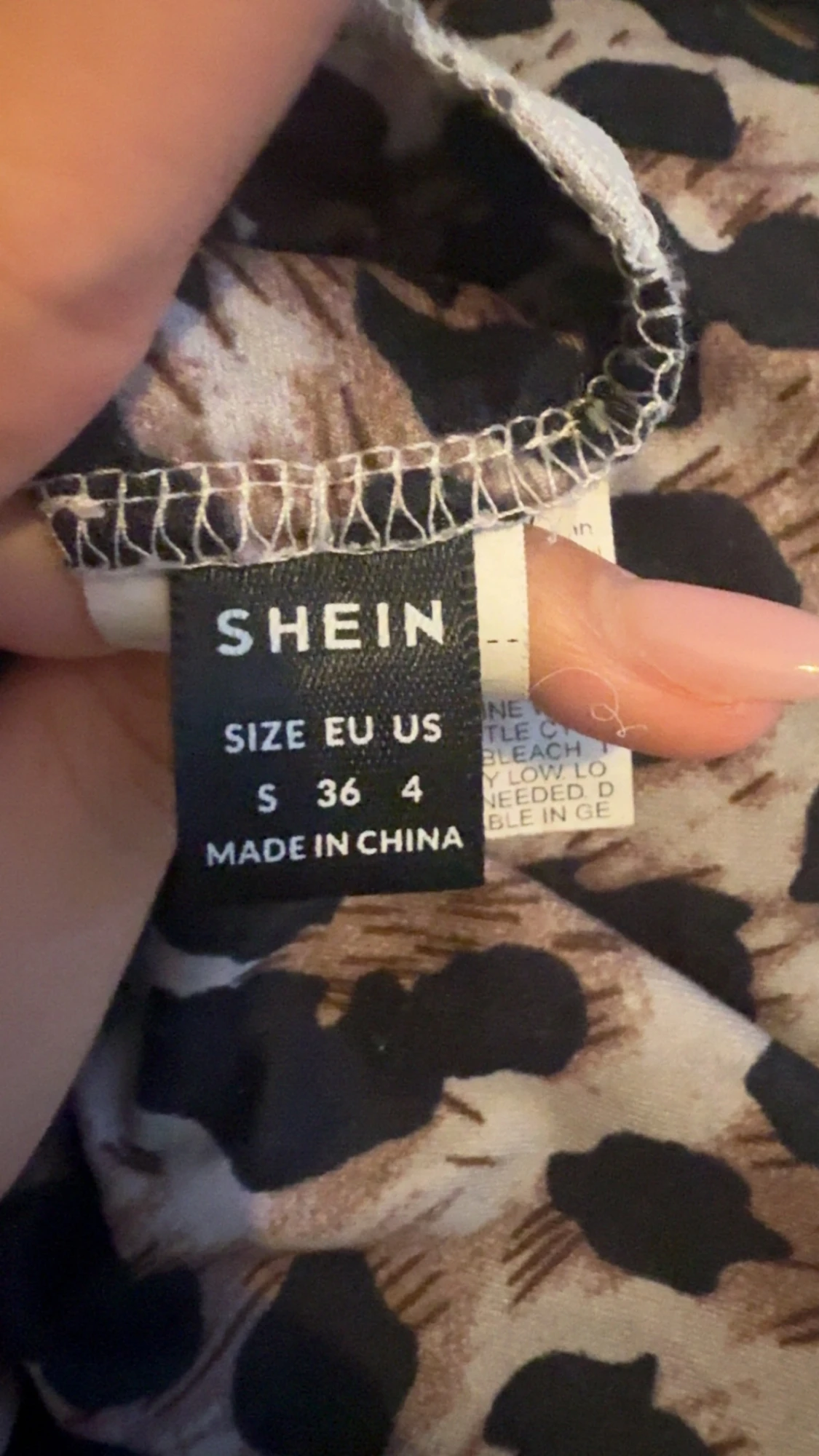 Leopardmönstrad långkjol från SHEIN - 1