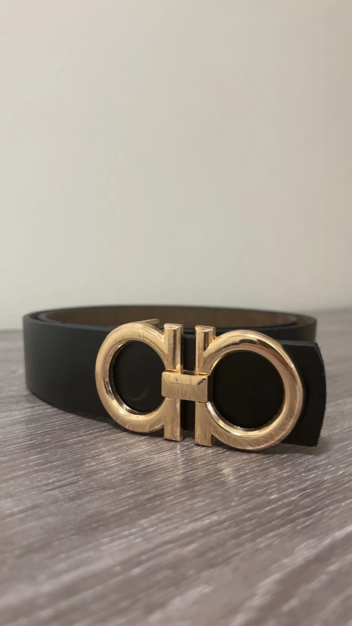 Svart skärp från Salvatore Ferragamo - 2