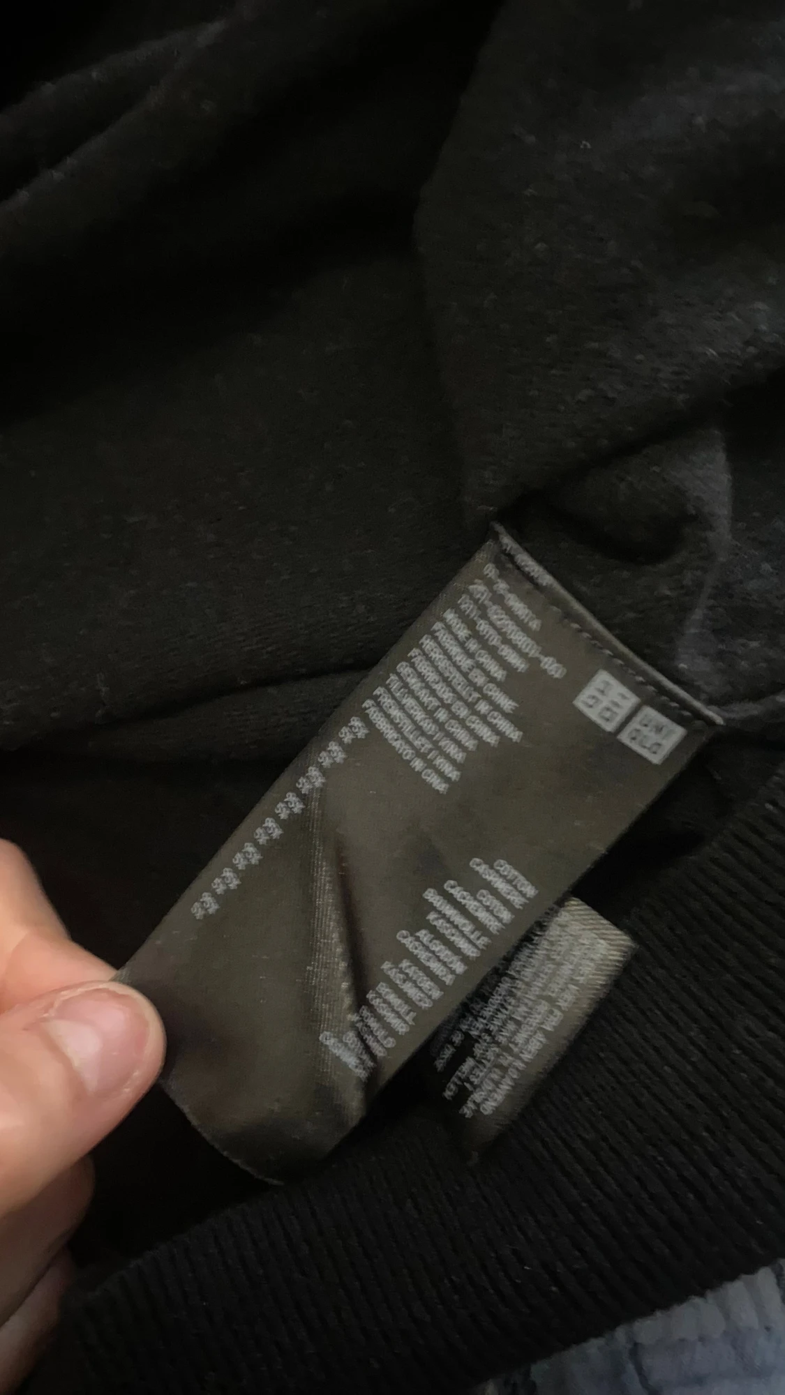 Svart stickad half zip tröja från Zara - 1