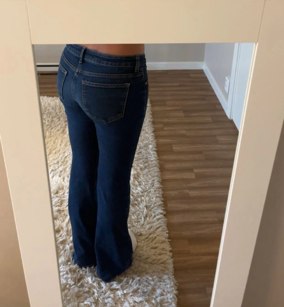 Lågmidjade flare jeans  - 2