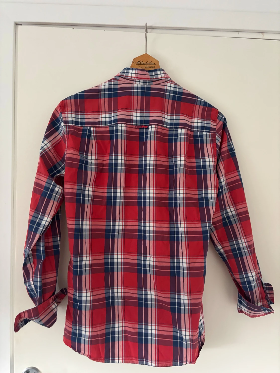 Rutig röd skjorta från Bondelid - 1