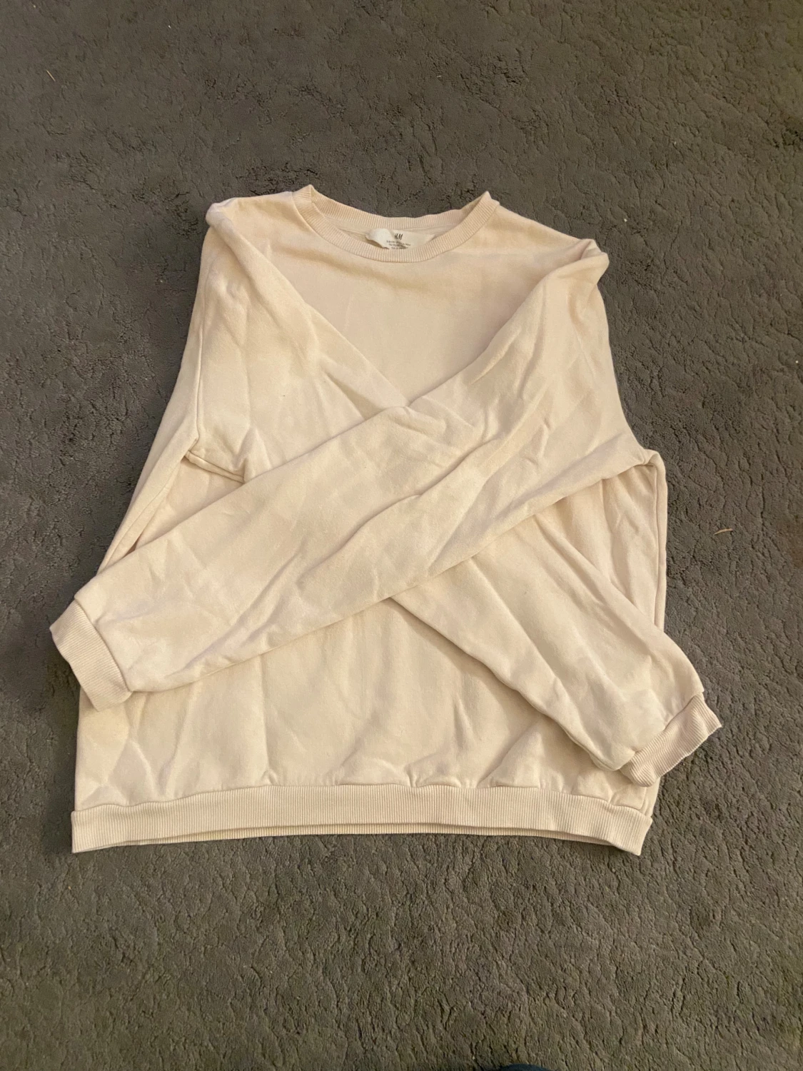 Beige sweatshirt från H&M - 1