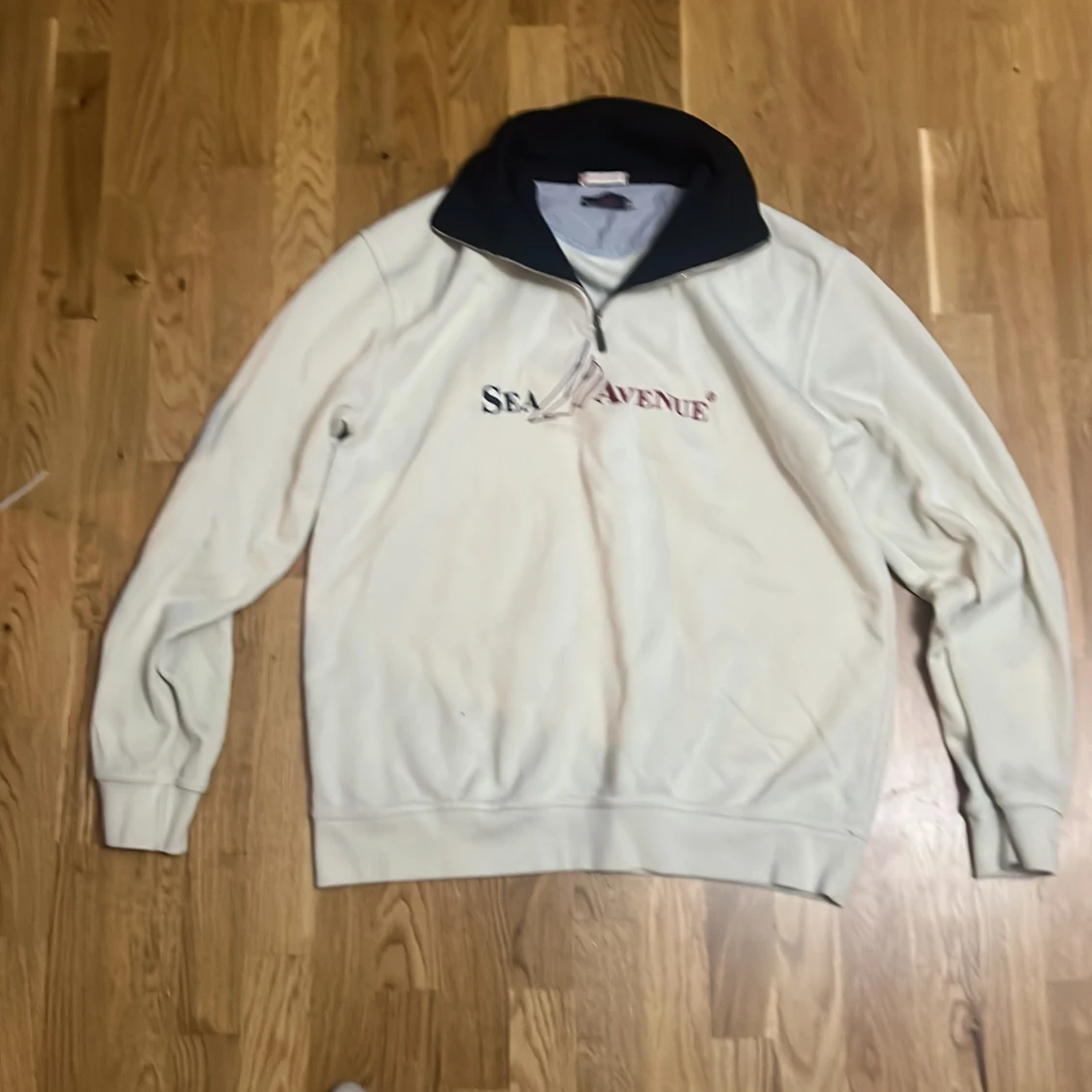 Vit half zip tröja från Sea Avenue - 2