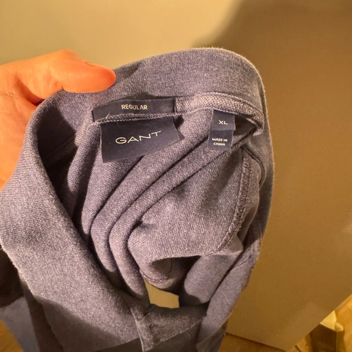 Blå pikétröja från GANT - 2