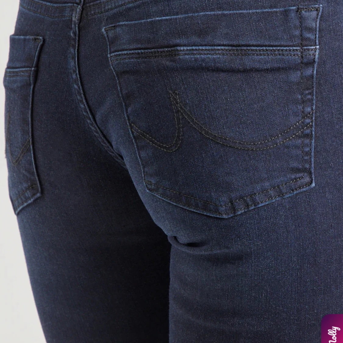 Mörkblå bootcut jeans från LTB - 2