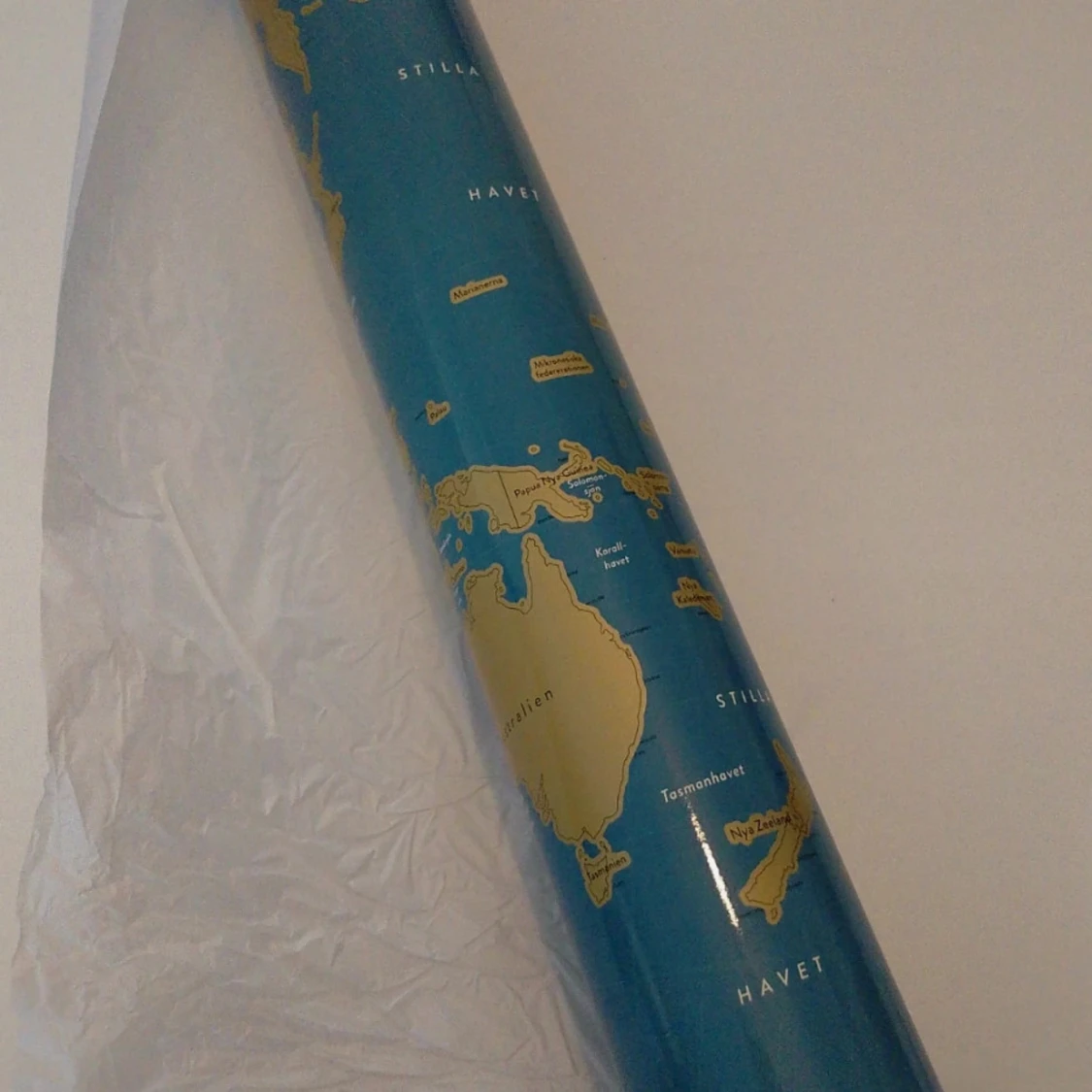 Skrapkarta över världen - 1