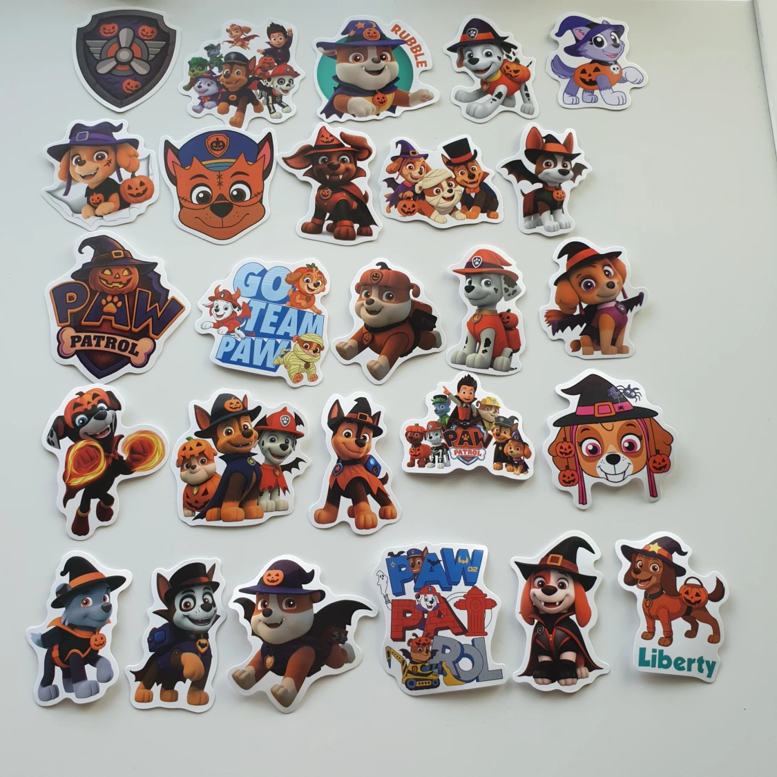26st Paw Patrol Halloween Klistermärken - 1