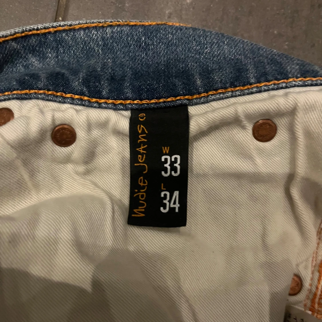 Blå jeans från Nudie Jeans W33 L34 - 2