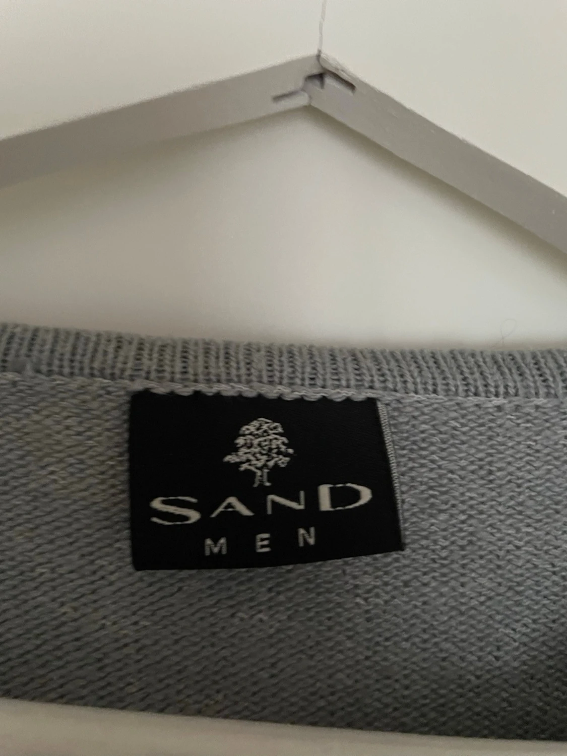 Grå stickad tröja från Sand Men - 1