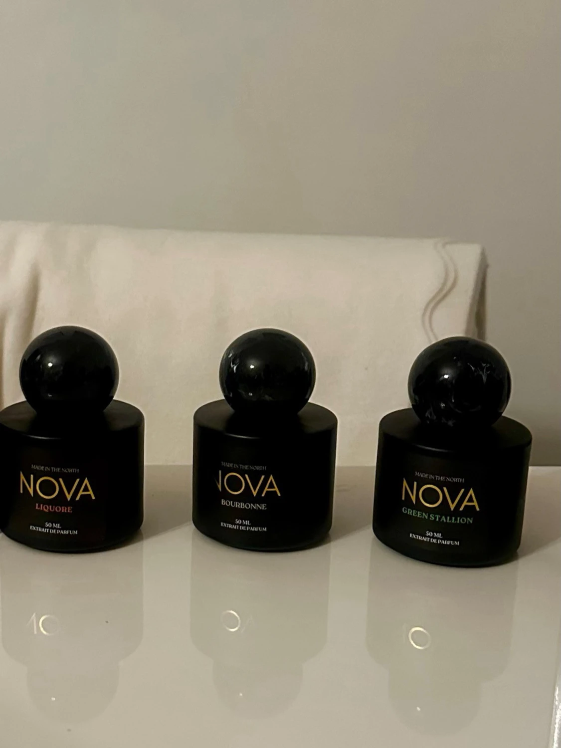 Tre parfymer från Nova Scents