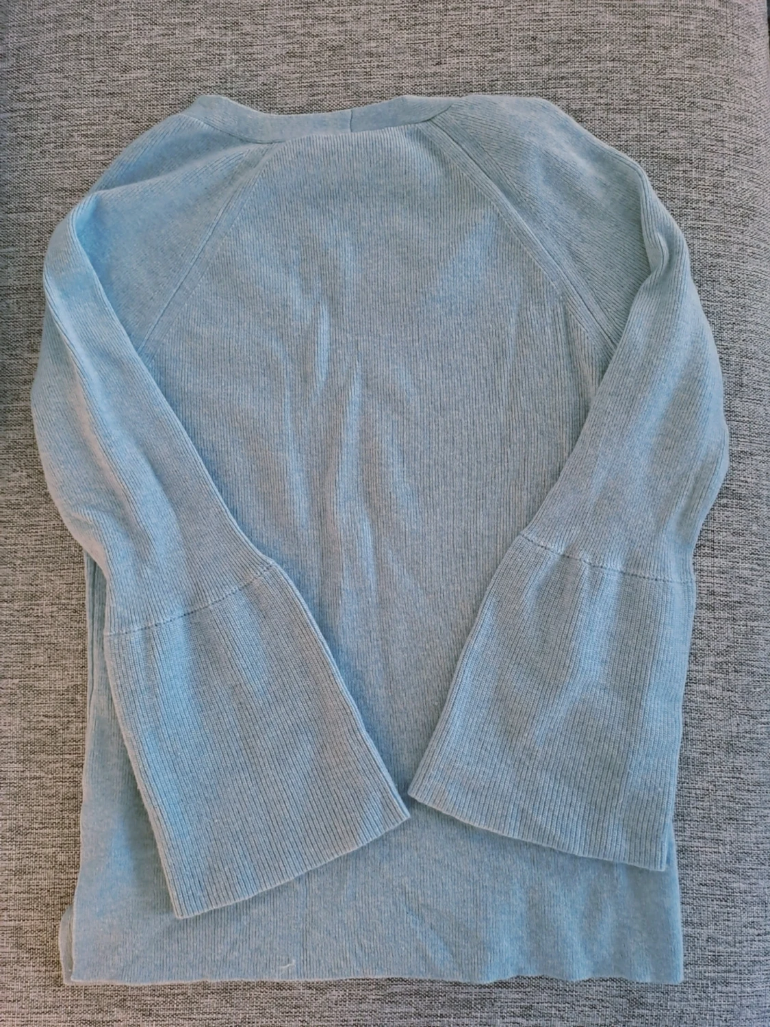 Ljusblå stickad tröja från J.crew - 1