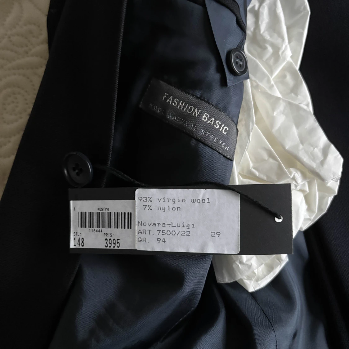 Strellson kostym – mörkblå (stl 148) - 2