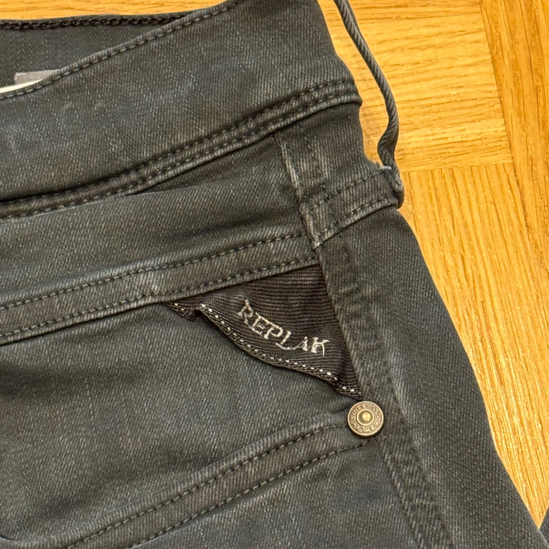 Replay Hyperflex Anbass jeans svart - 1