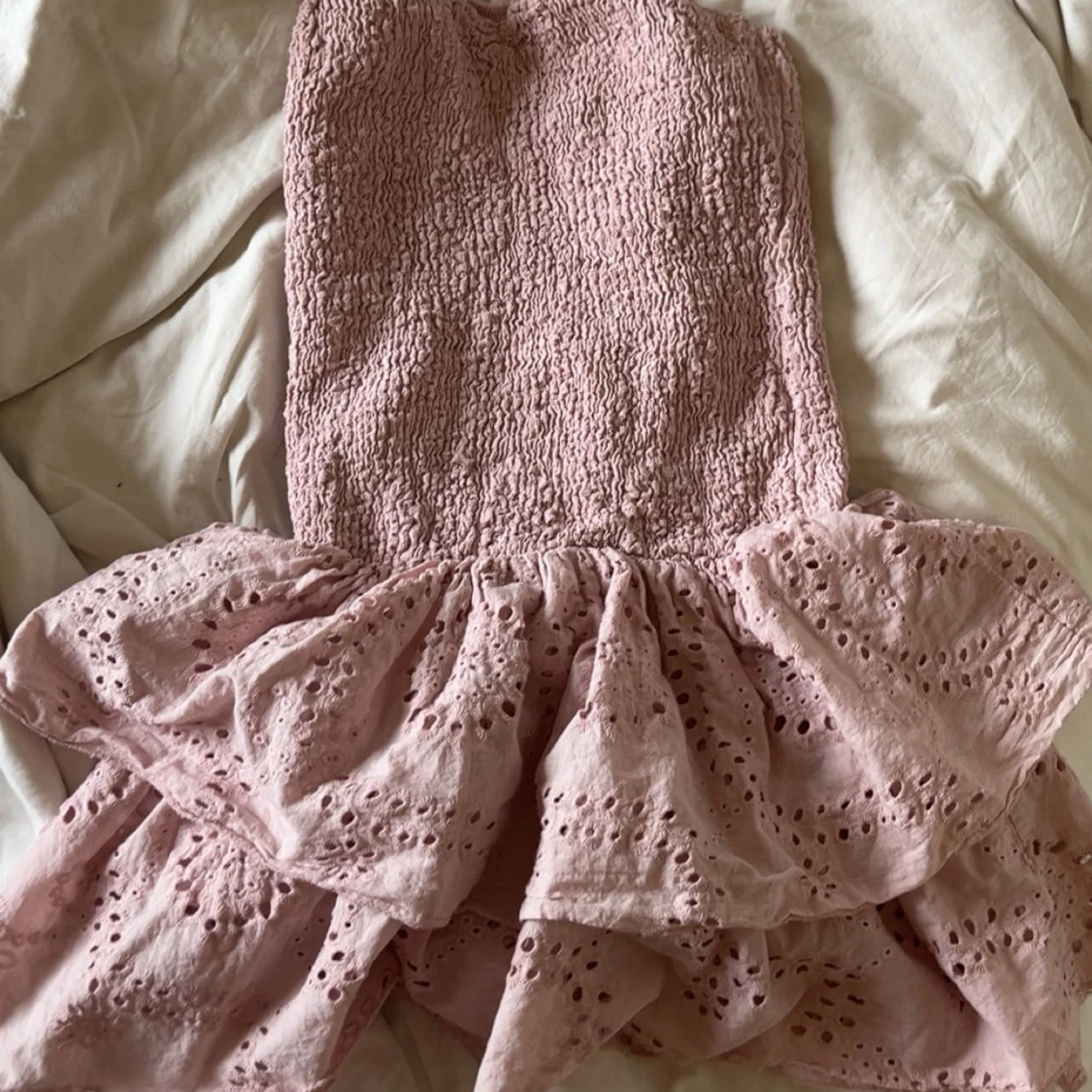 short lightpink dress - 1