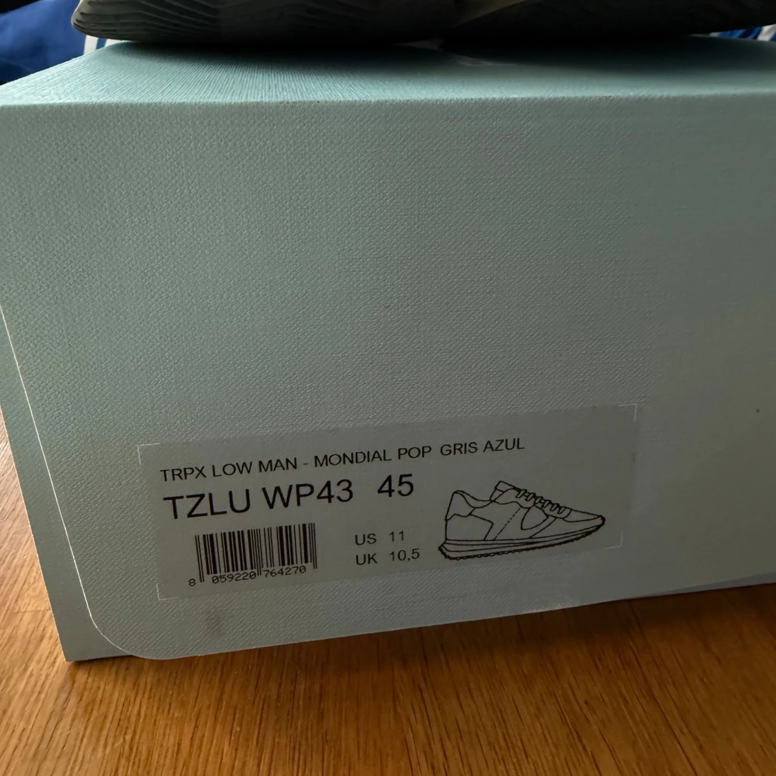 Grå Philippe Model sneakers strl 45 - 3