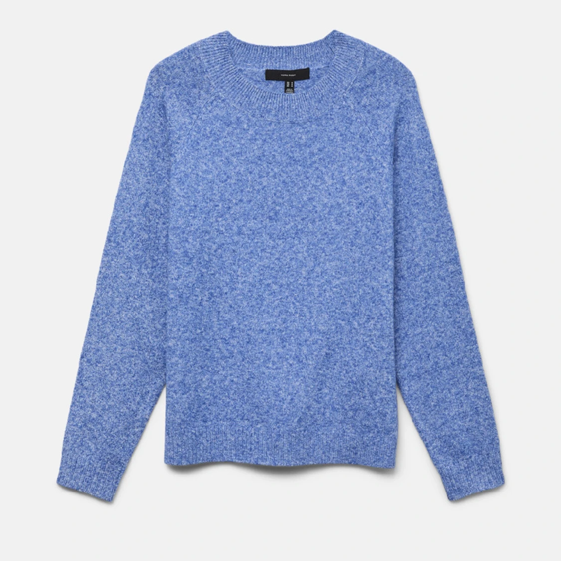 Blå stickad tröja från veromoda