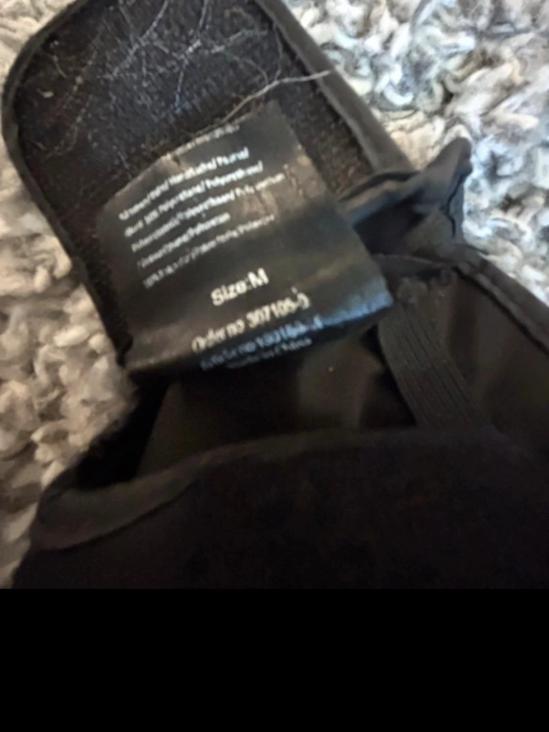 Svarta ridhandskar från Jacson, M - 2