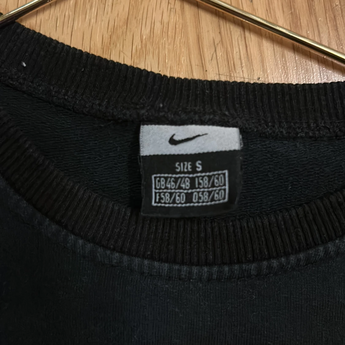 Svart Nike Air sweatshirt S - 1