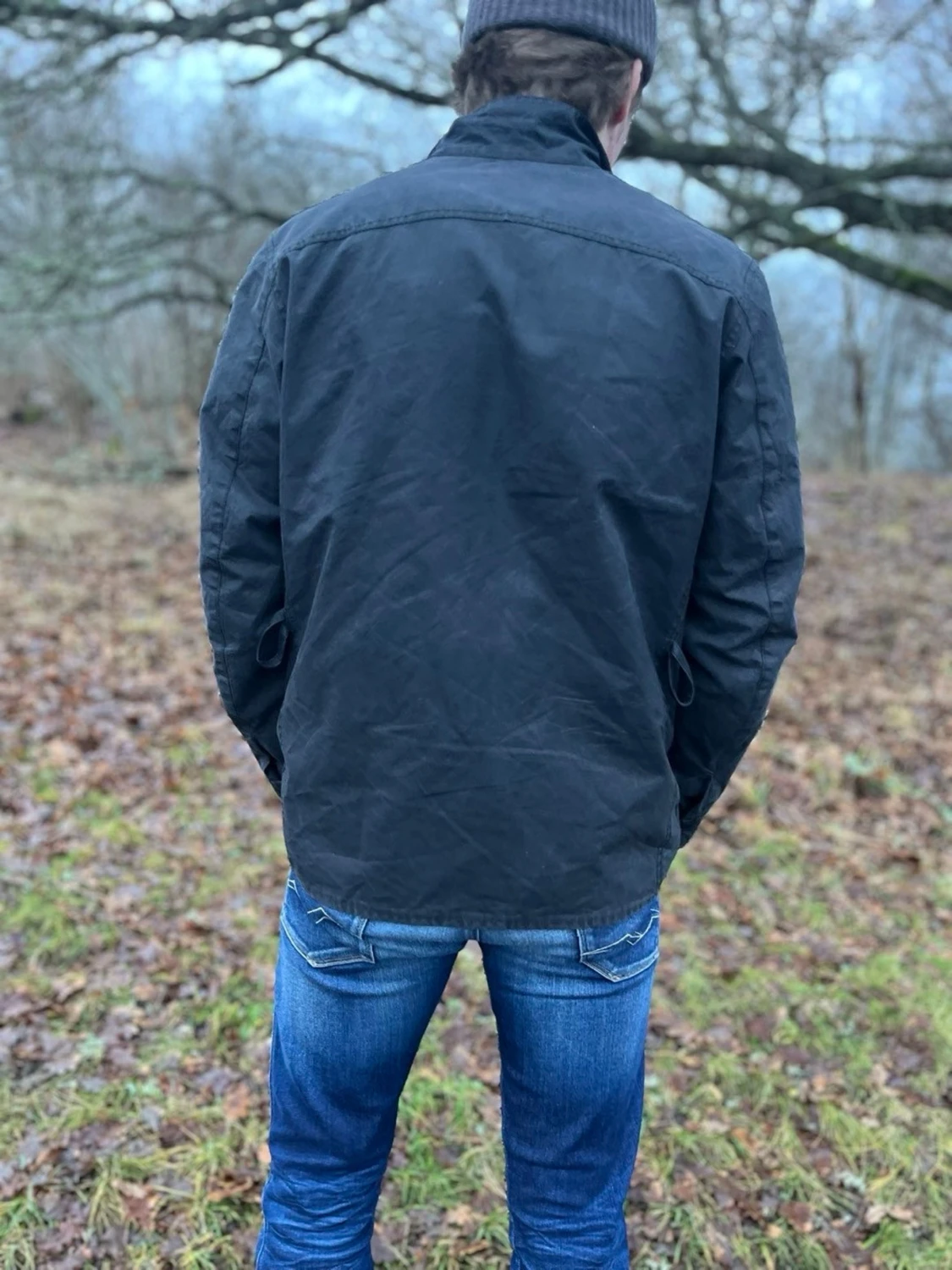 Barbour International svart parkajacka - 2