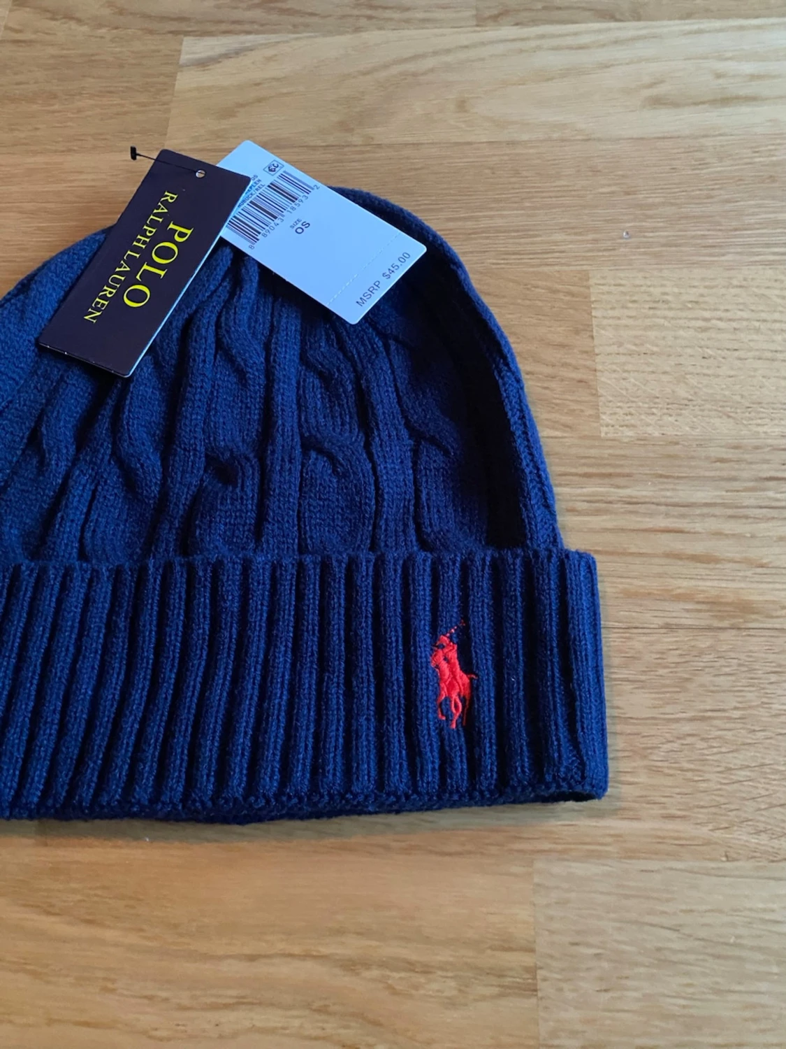 Blå Ralph Lauren mössa - 1