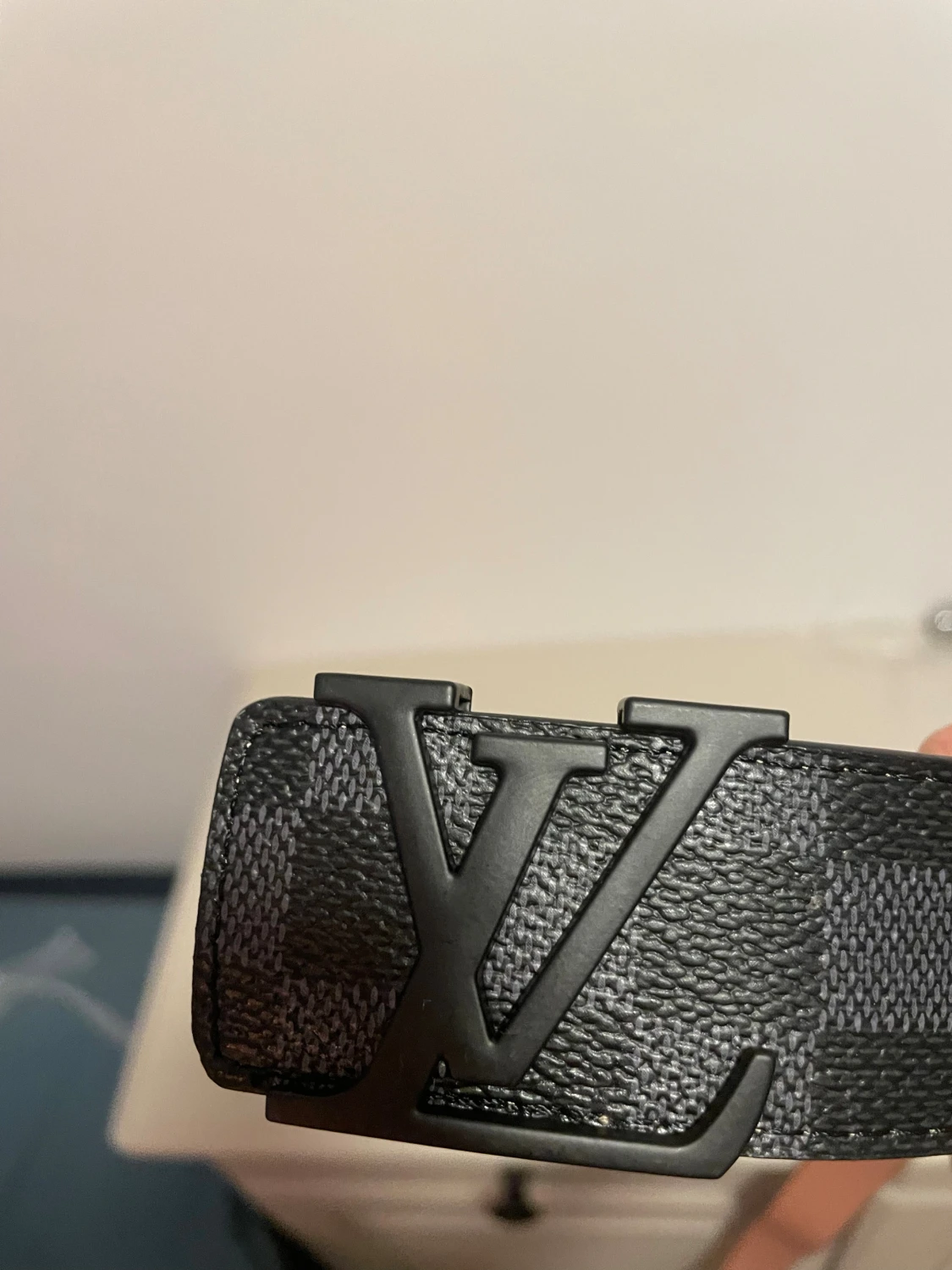 Svart rutigt bälte - 1