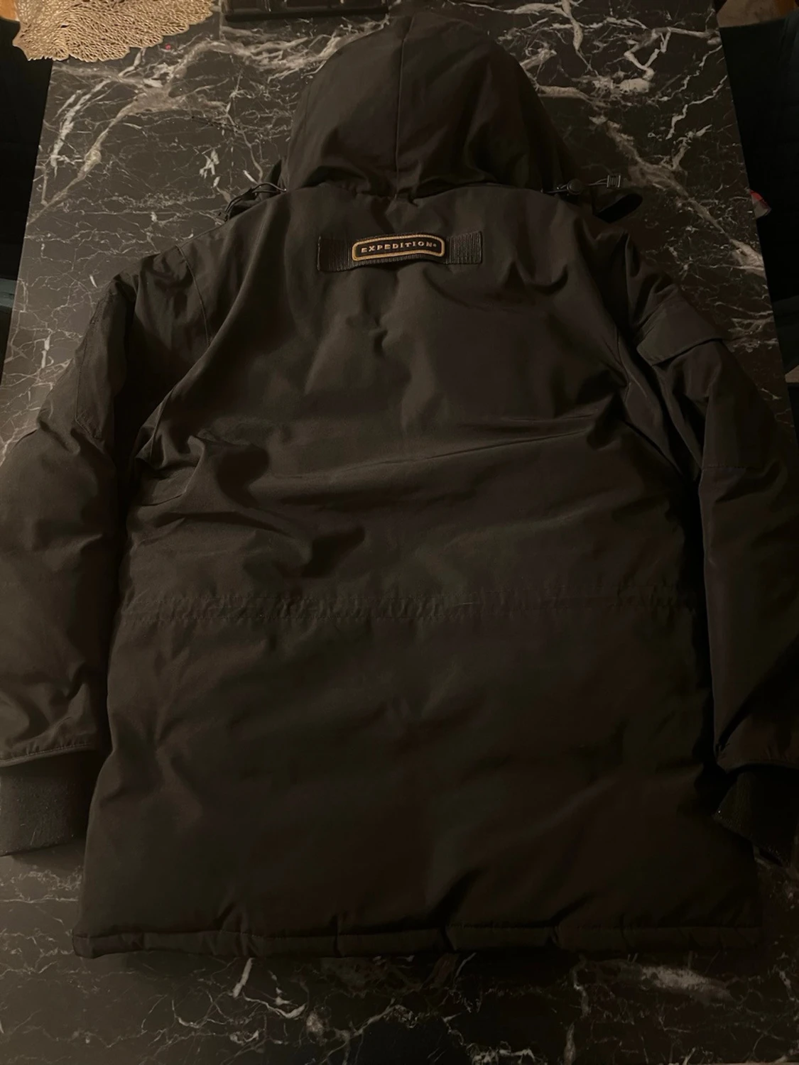 Svart Canada Goose Expedition dunjacka - 1