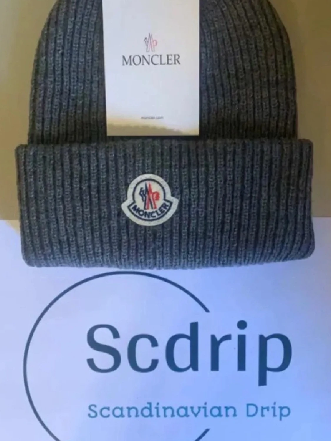 Moncler Mössa Grå
