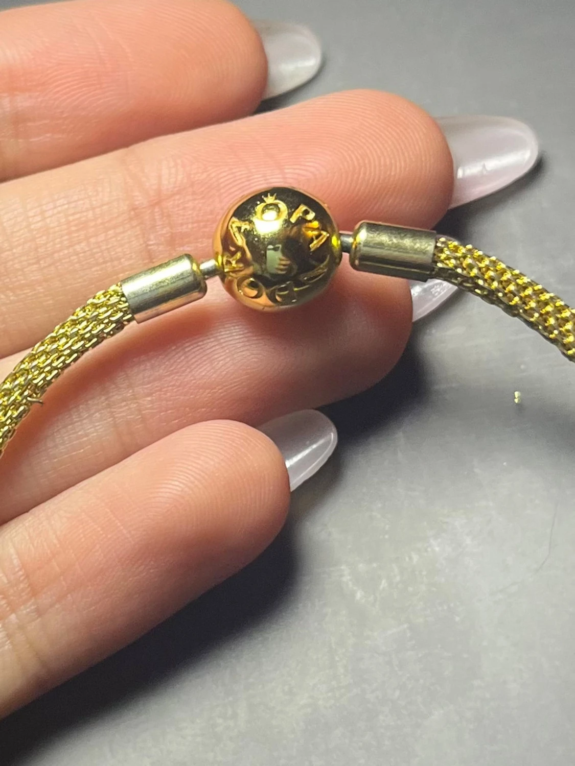 Pandora guld armband  - 3