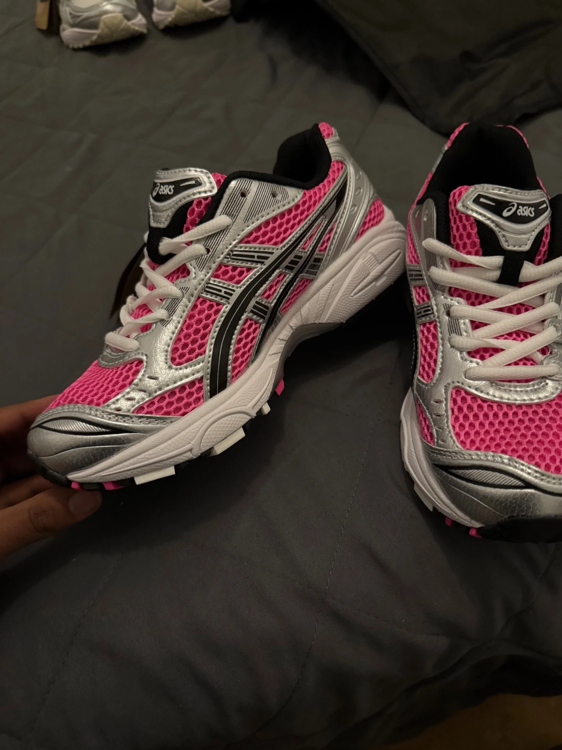 Asic gel kayano i rosa/silver färgen - 1