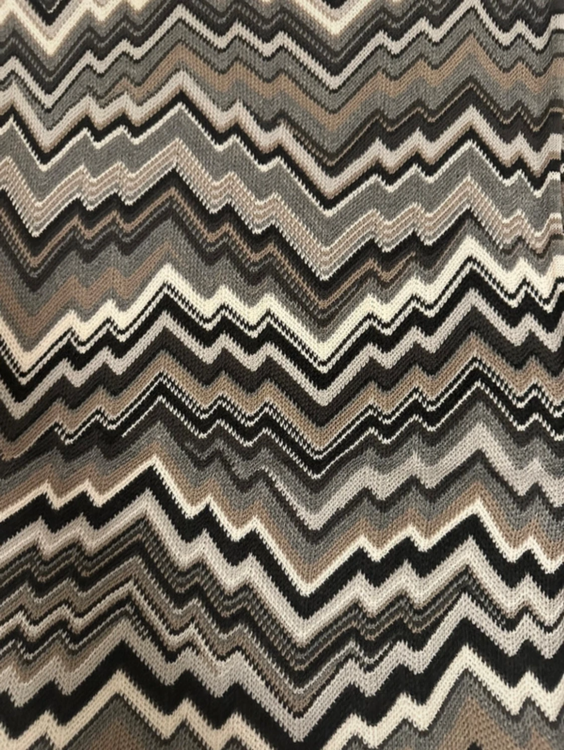 Grå/svart halsduk från Missoni - 3