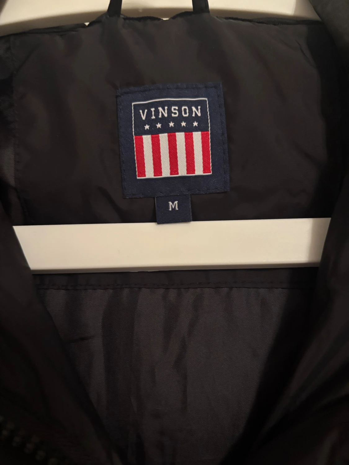 Svart lång pufferjacka från Vinson - 1