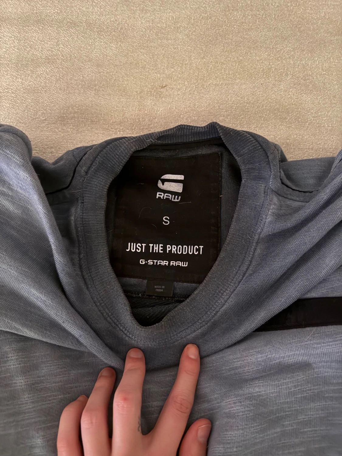 Blå sweatshirt från G-Star RAW - 1