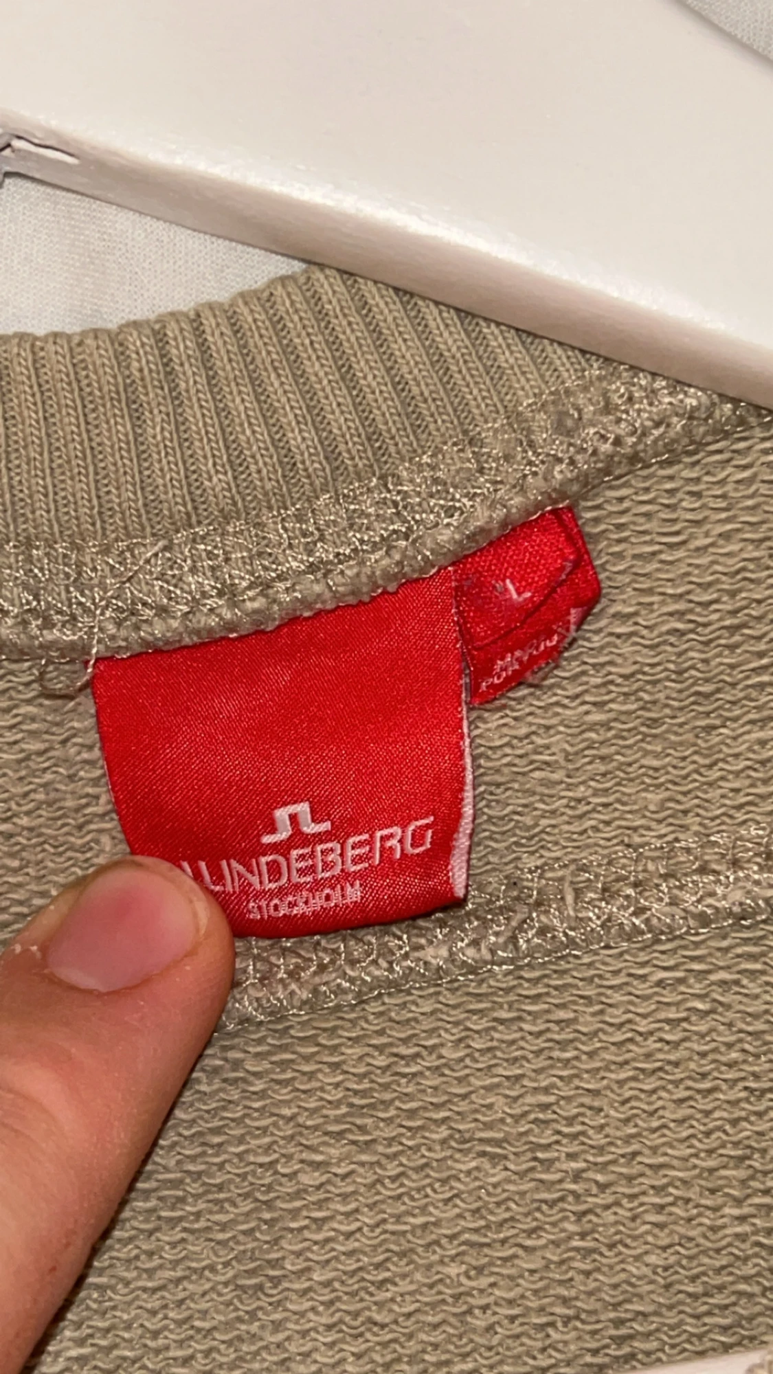 Beige sweatshirt från J.Lindeberg - 2