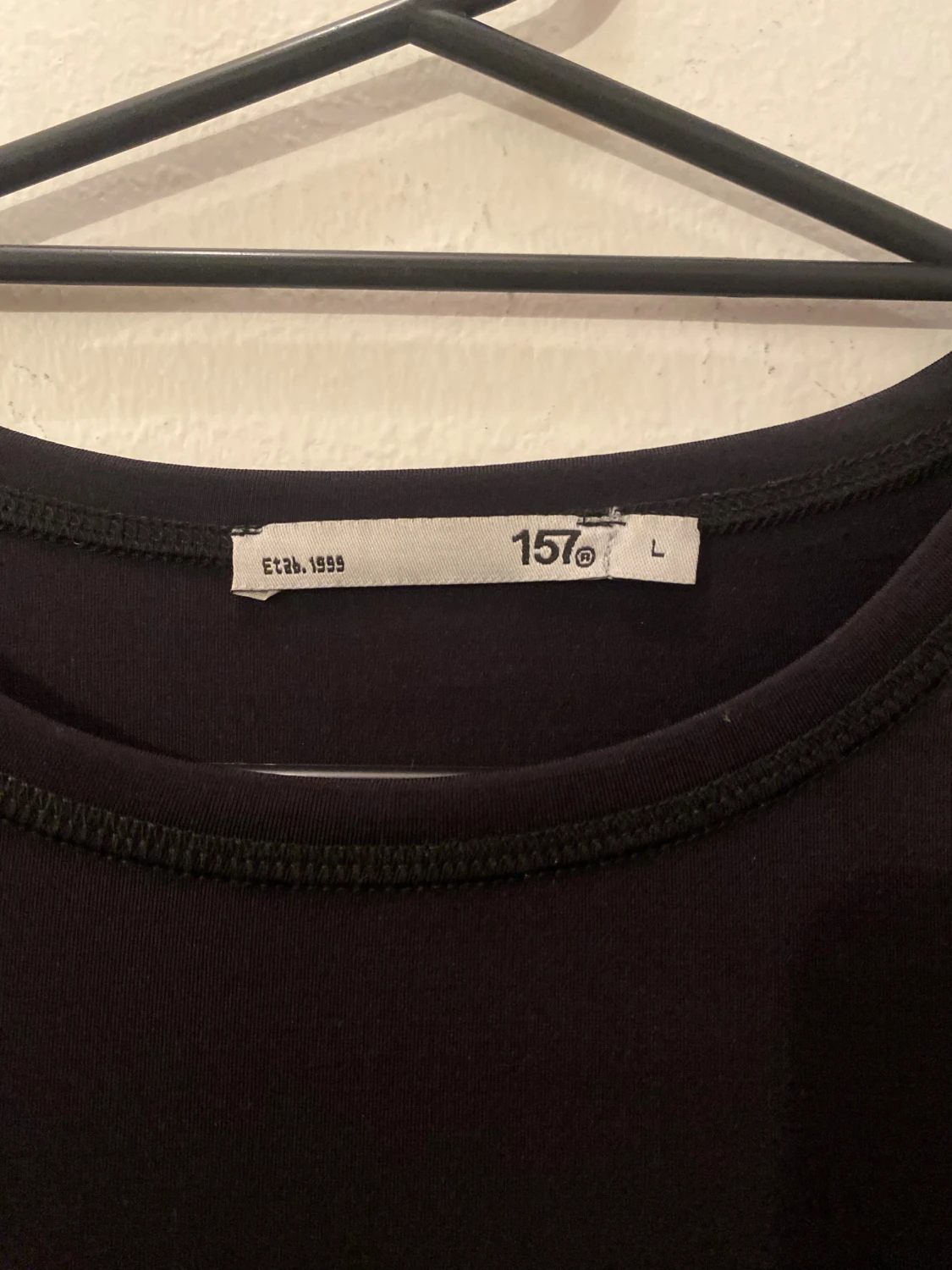 Svart långärmad topp från 157 - 1