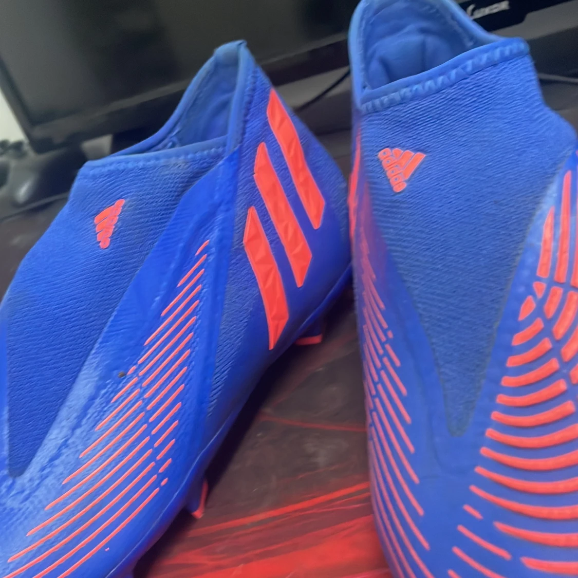 Adidas Predator blå fotbollsskor - 3