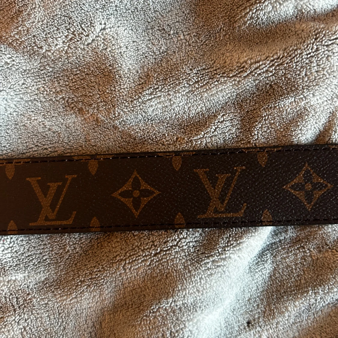 Louis Vuitton monogram bälte brun Helt nytt - 2