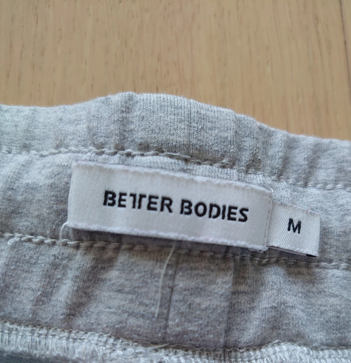 Grå Better Bodies shorts med snörning, stl M, dam - 3