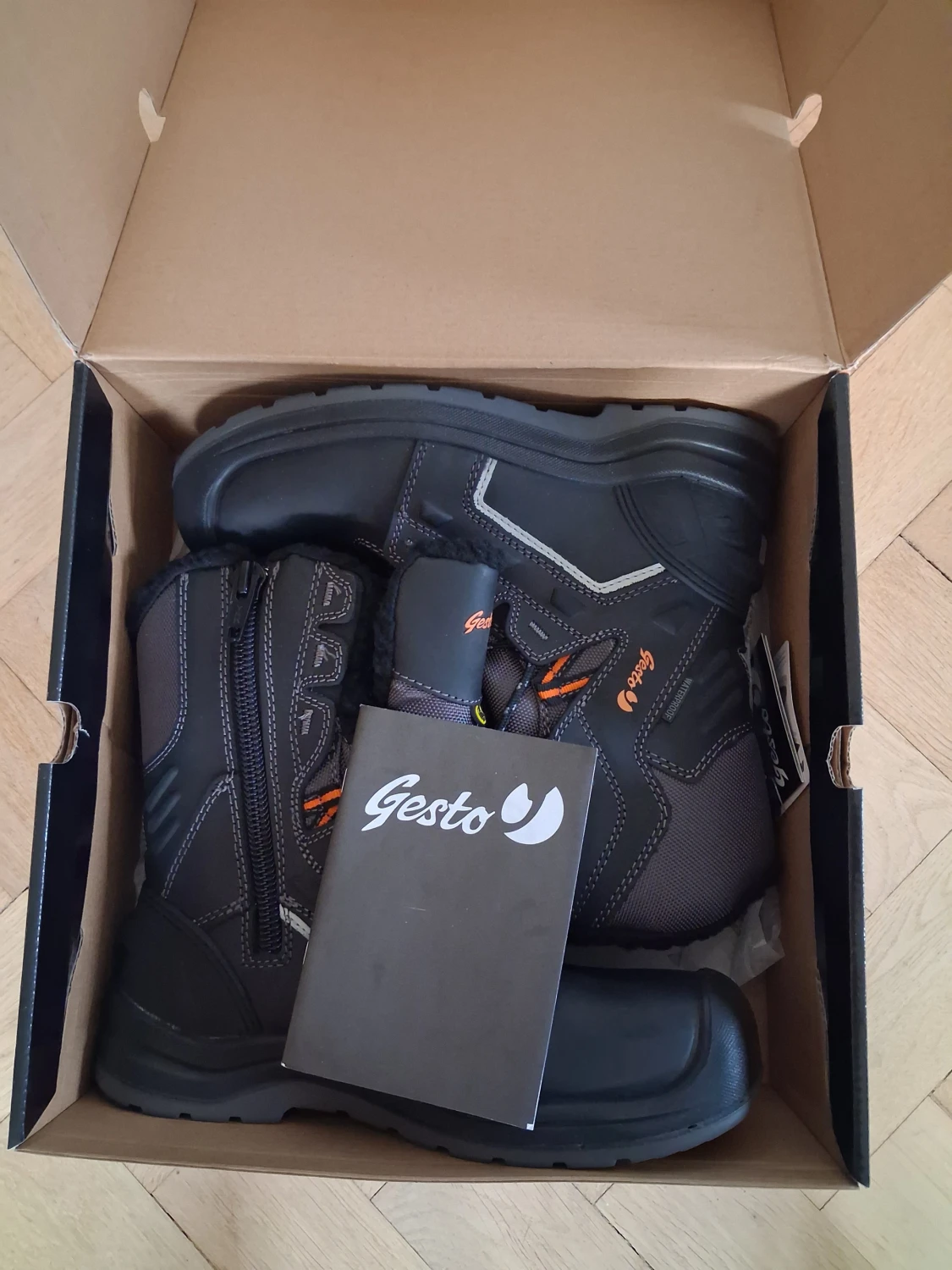 Svarta vinterstövlar Gesto Tor strl 40 - 5
