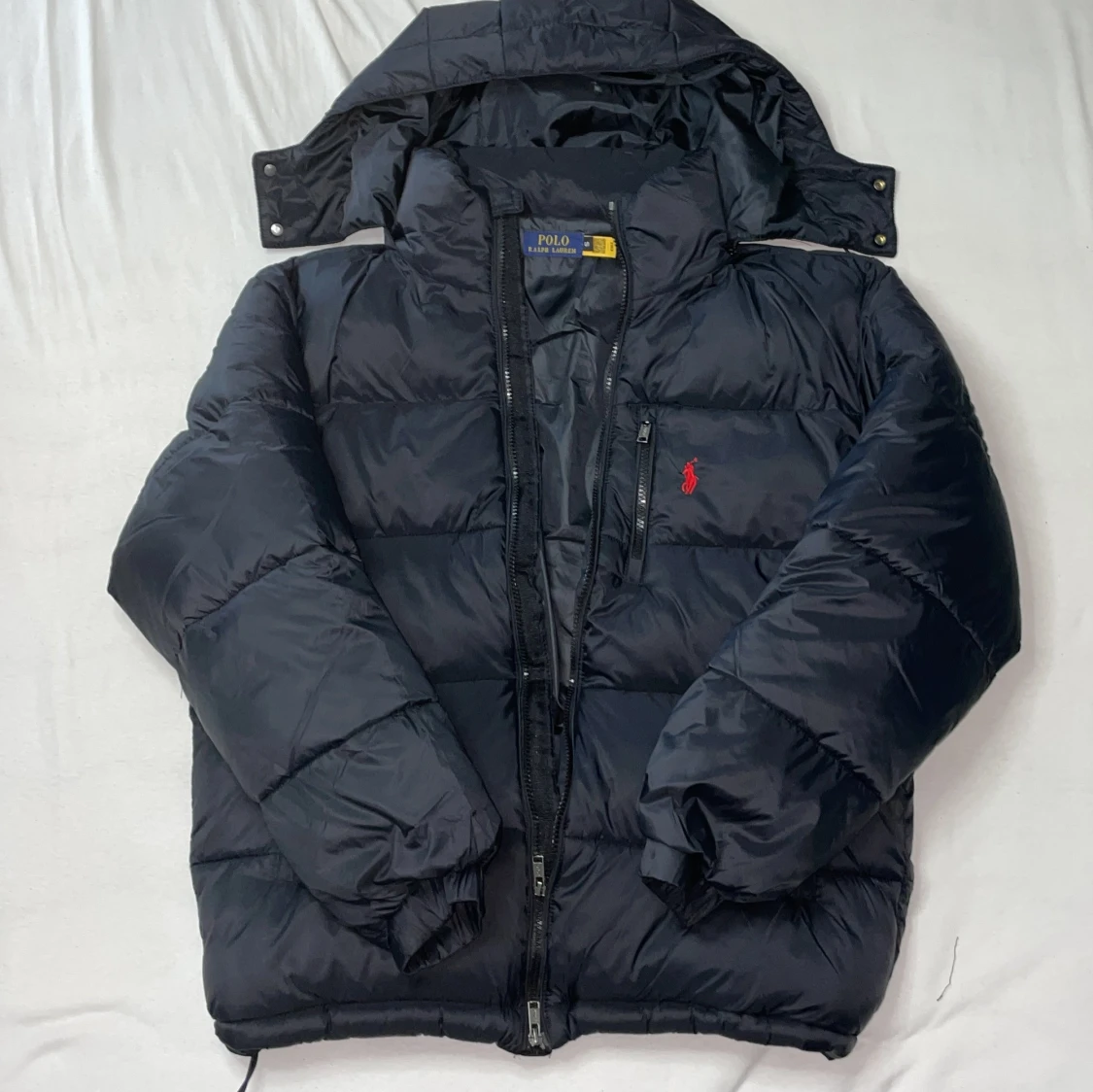 Svart pufferjacka från Polo Ralph Lauren