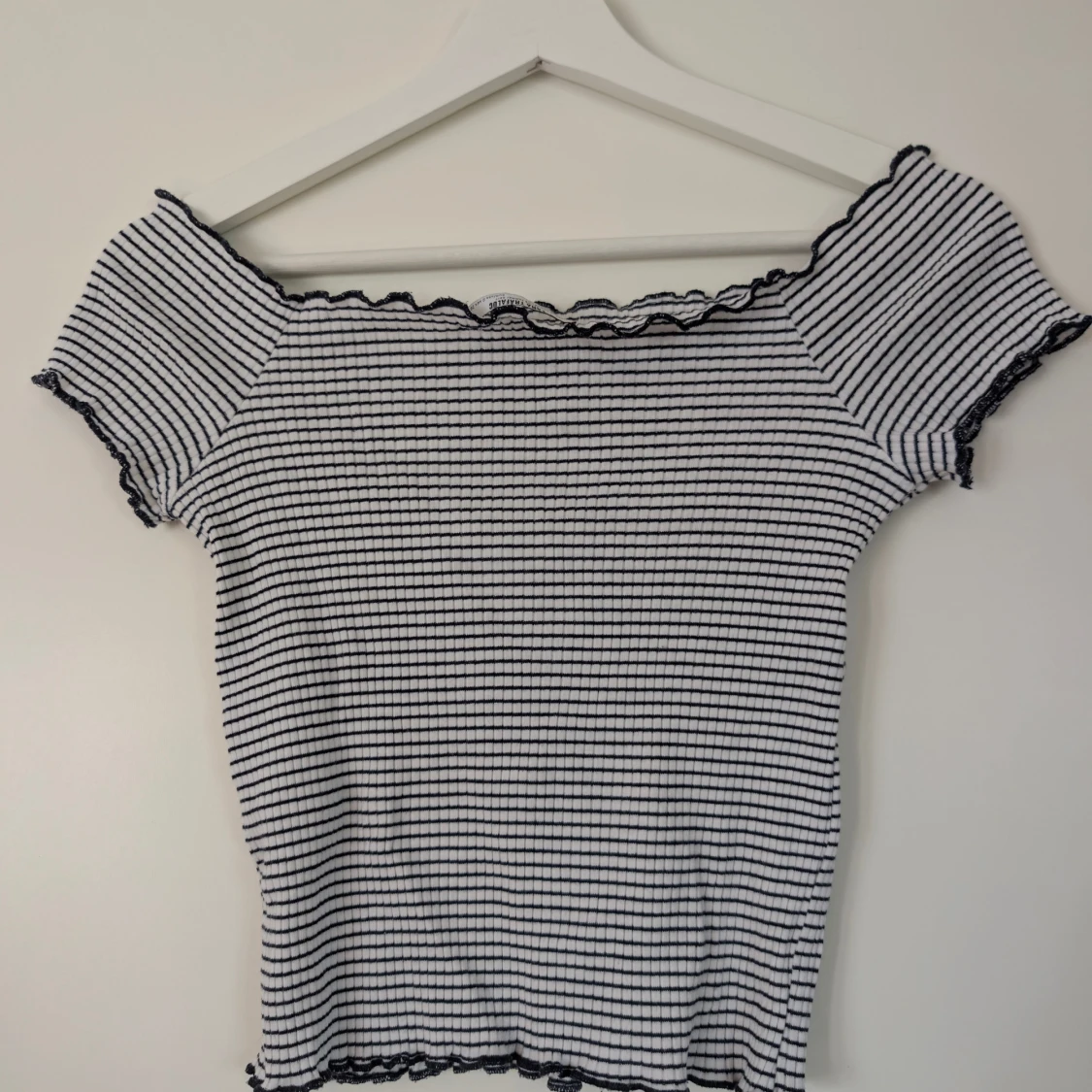 Randig ribbad topp från Zara Trafaluc - 1