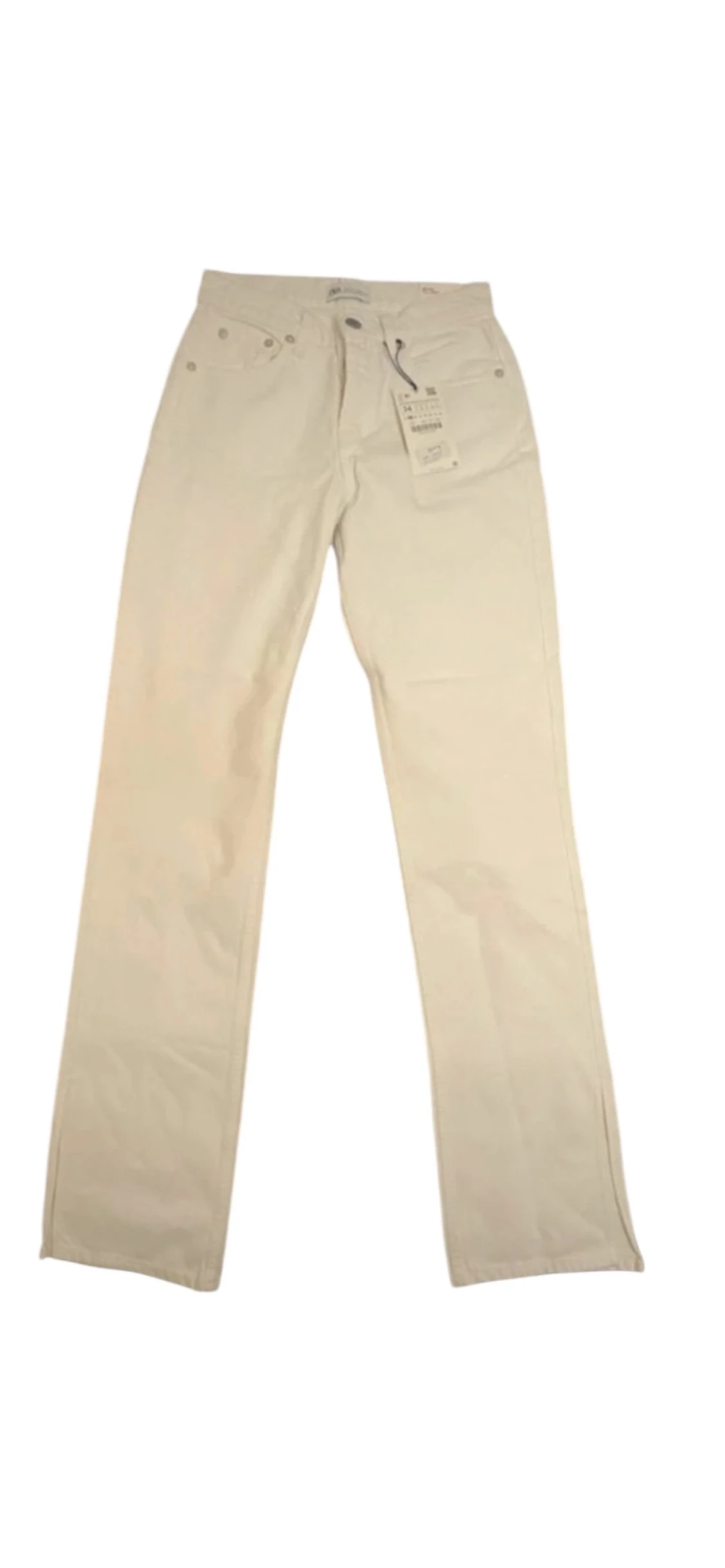 Helt nya Vita raka jeans från Zara - 2