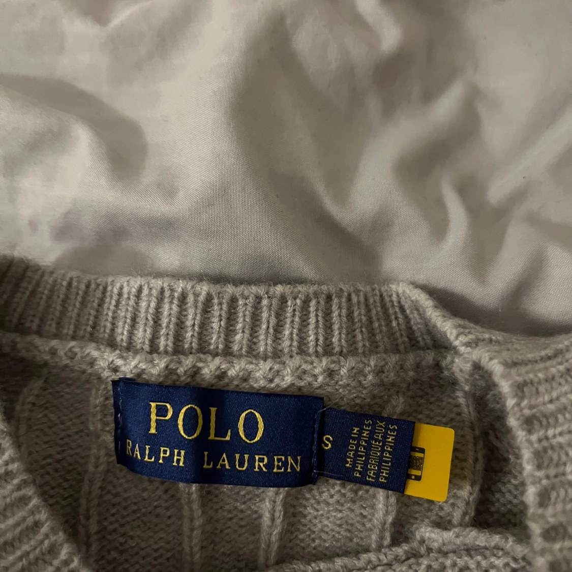 Grå kabelstickad tröja Polo Ralph Lauren - 2