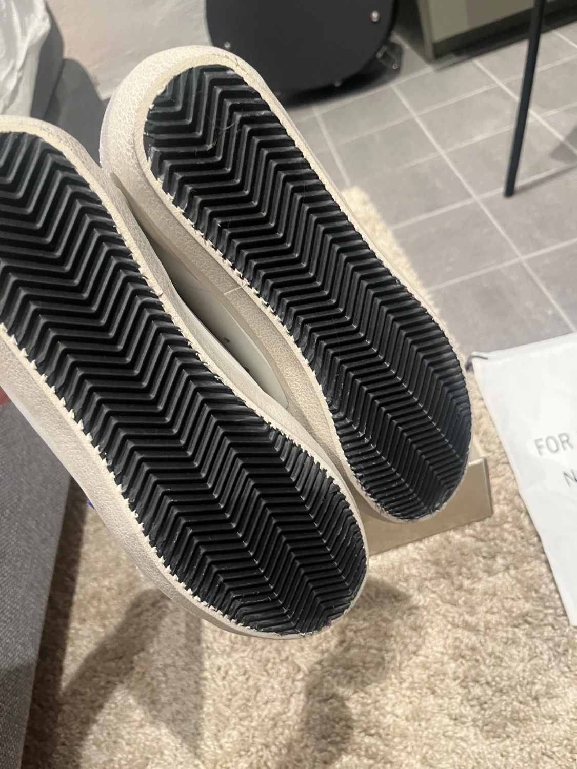 Golden Goose Super-Star sneakers vit/blå - 5